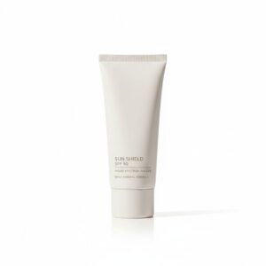 Generic mineral sunscreen product tube image