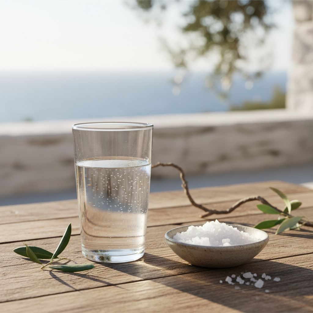 Salt, Then Water: The Mediterranean Summer Rule That Stops Afternoon Energy Collapse