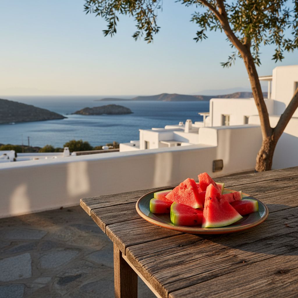 Watermelon at 4 PM: The Mediterranean Heat Habit That Beats Processed Snacks