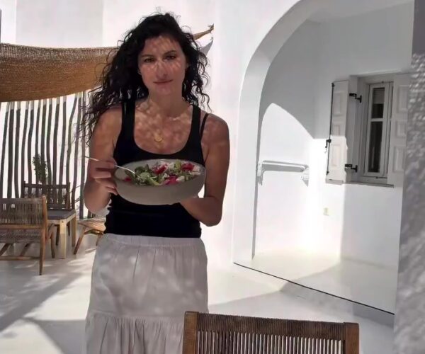 We Are Officially Entering Greek Salad Season 🧿🇬🇷