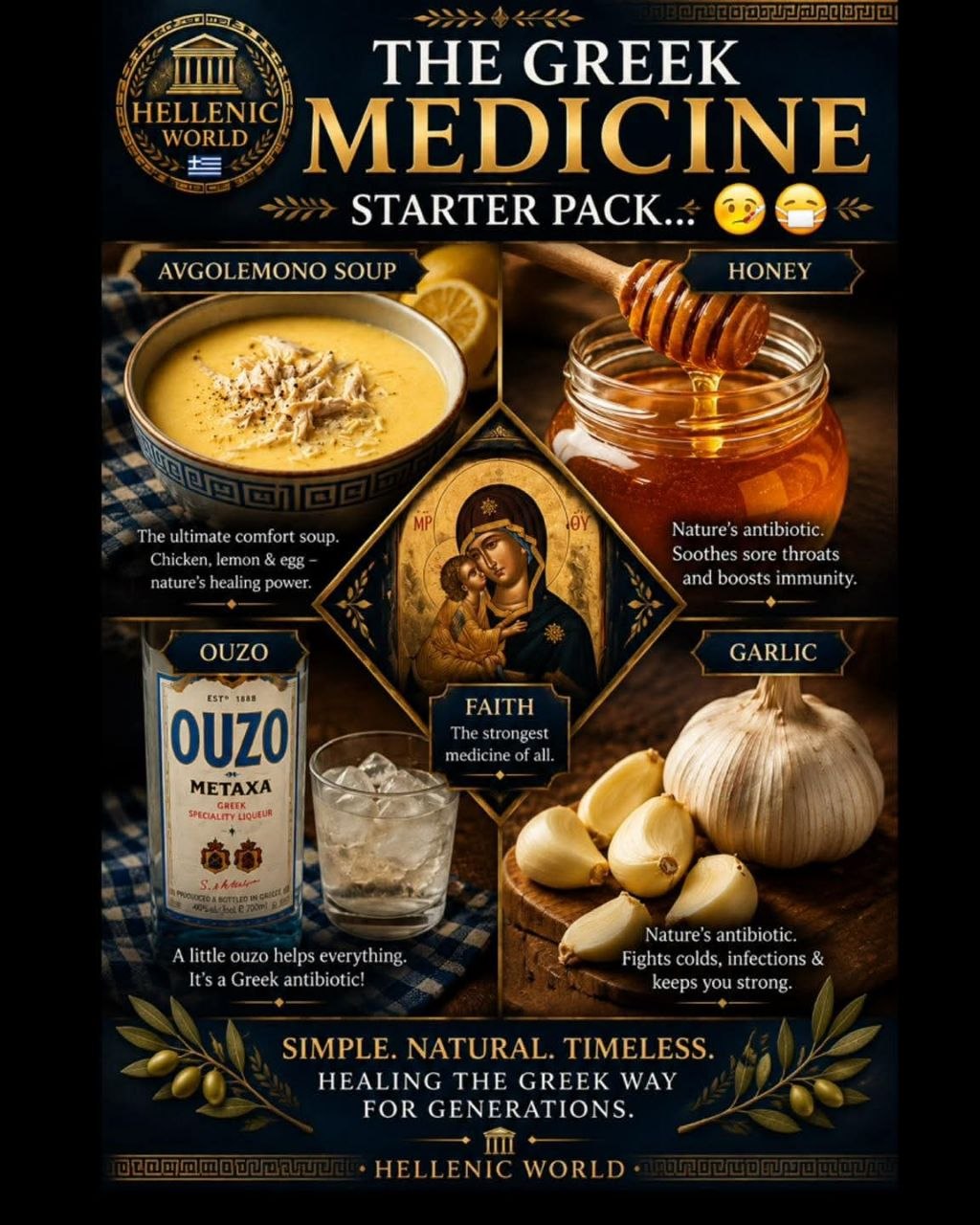 The Greek Medicine Starter Pack: What Yiayia Prescribes Before the Doctor